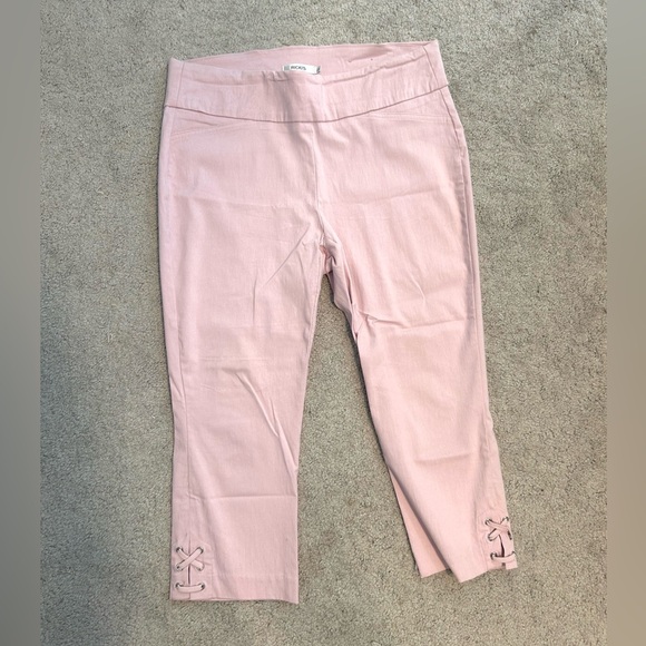 Ricki’s Pink Pull On Capri Pants NWOT - Picture 1 of 5